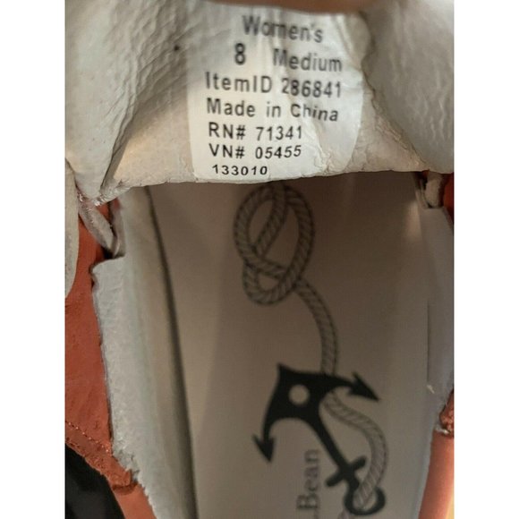 L.L. Bean Casco Bay Womens Boat Shoes Size 8 - Picture 6 of 6